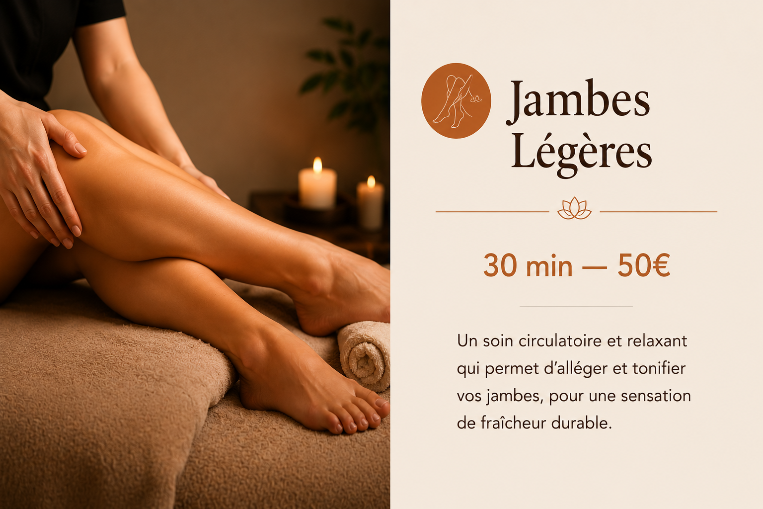 jambes légères